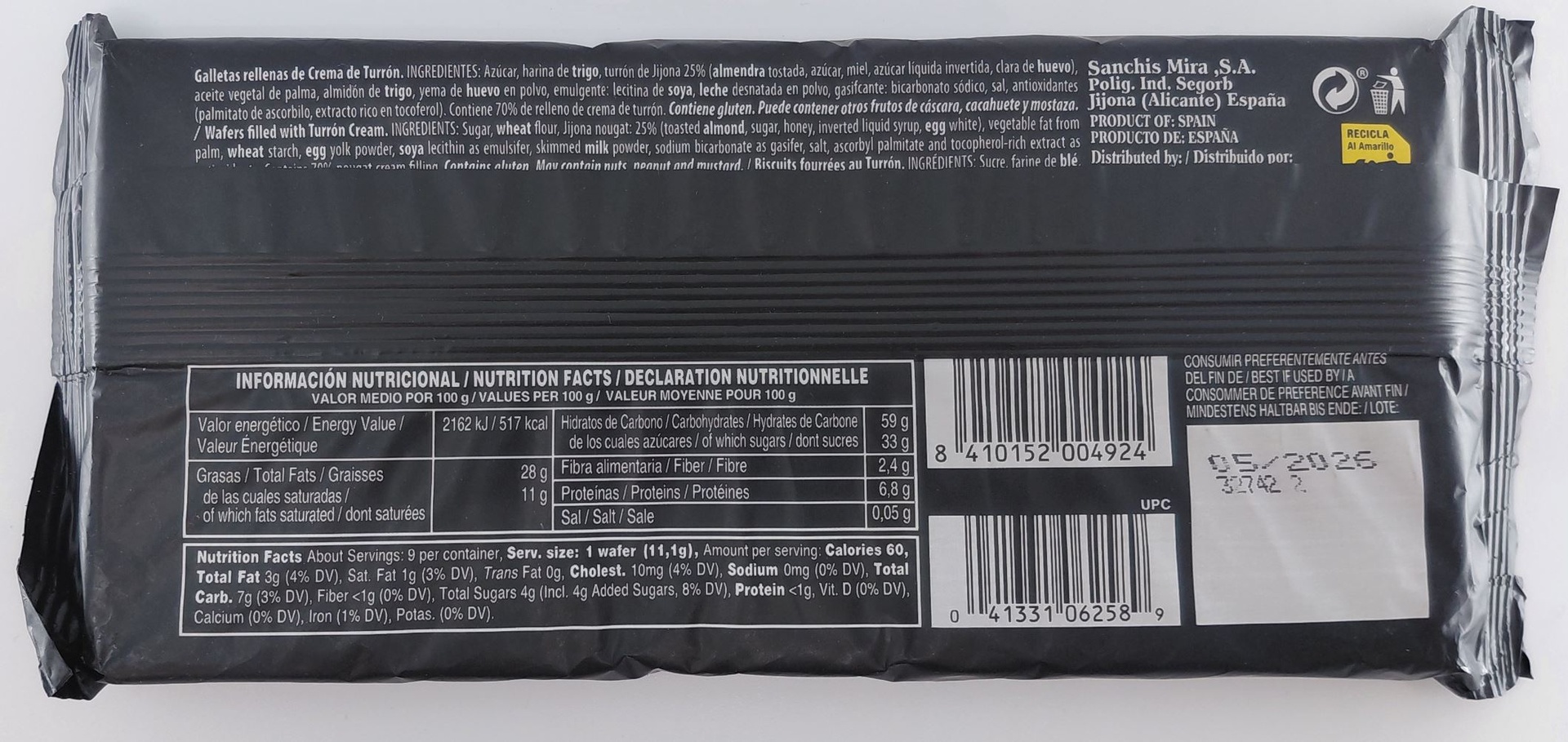 Delicias de Turrón de Jijona 100g ANTIU XIXONA