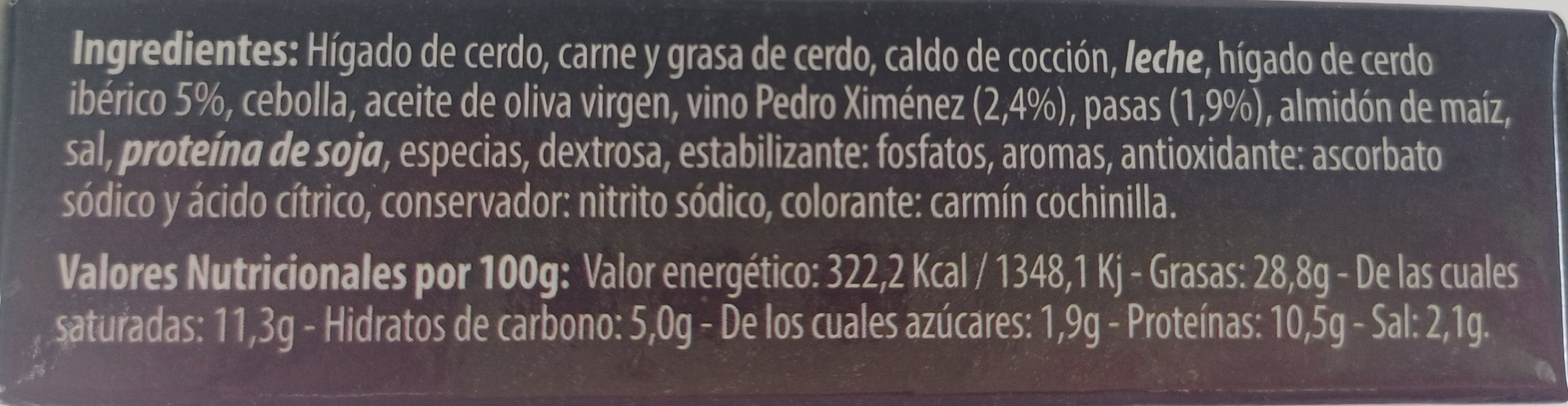 Estuche Pate Iberico al Pedro Ximenez 70g INDALITOS