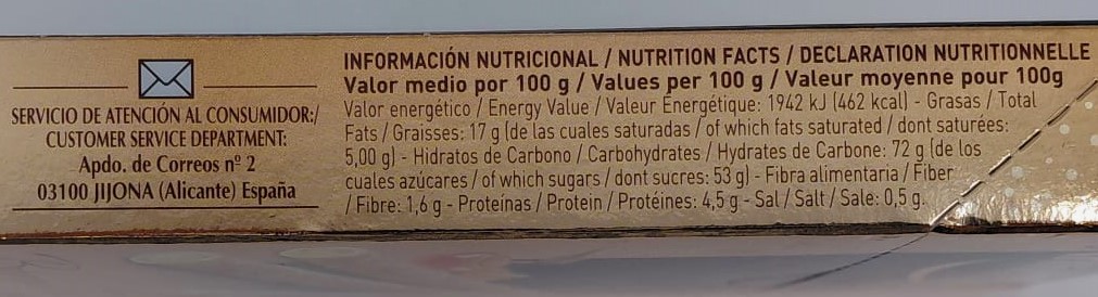 Barquillos Rellenos de Crema de Turrón de Jijona 75g ANTIU XIXONA