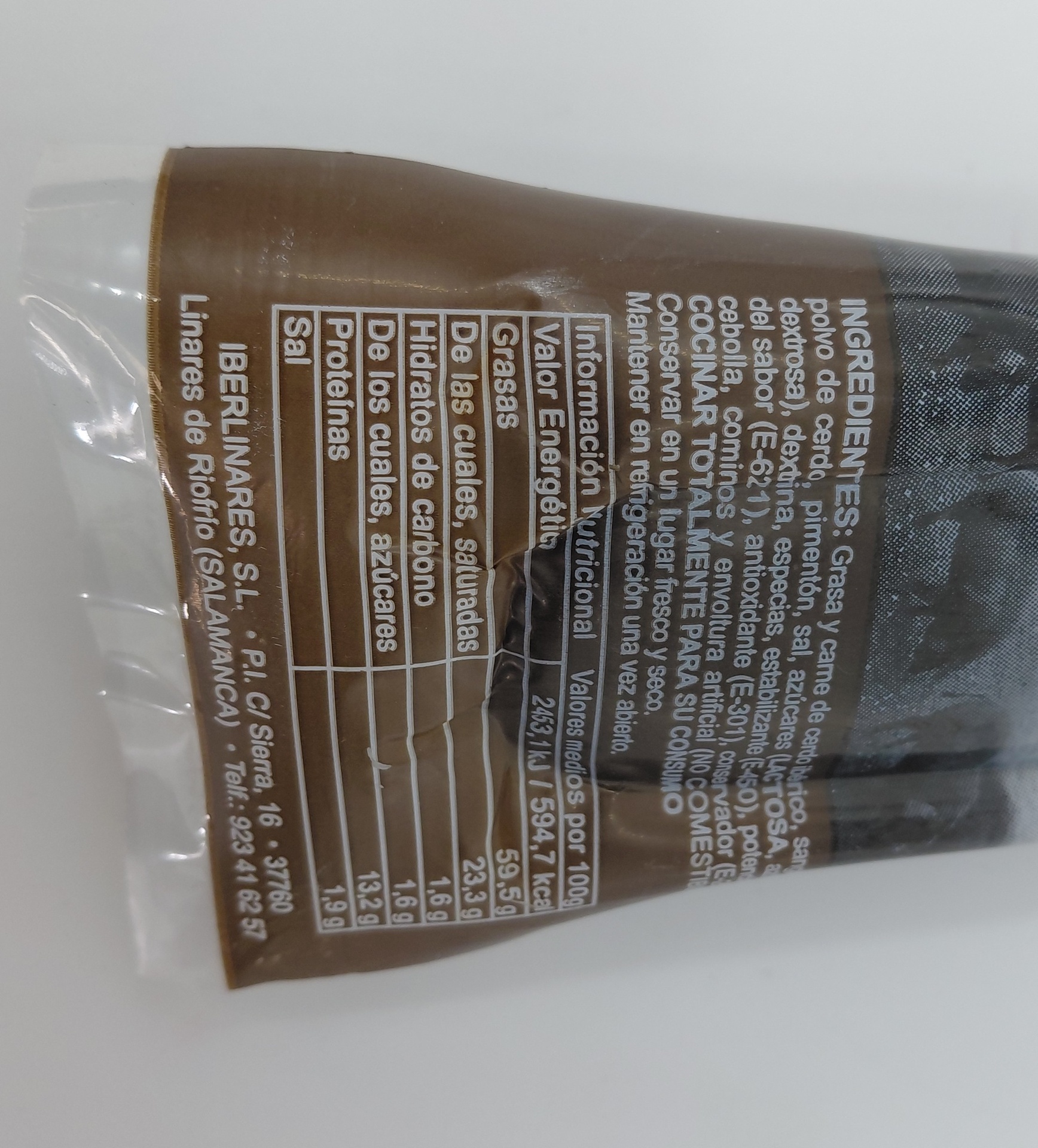 Morcilla Iberica 250g MONTEHONFRIA (Salamanca)