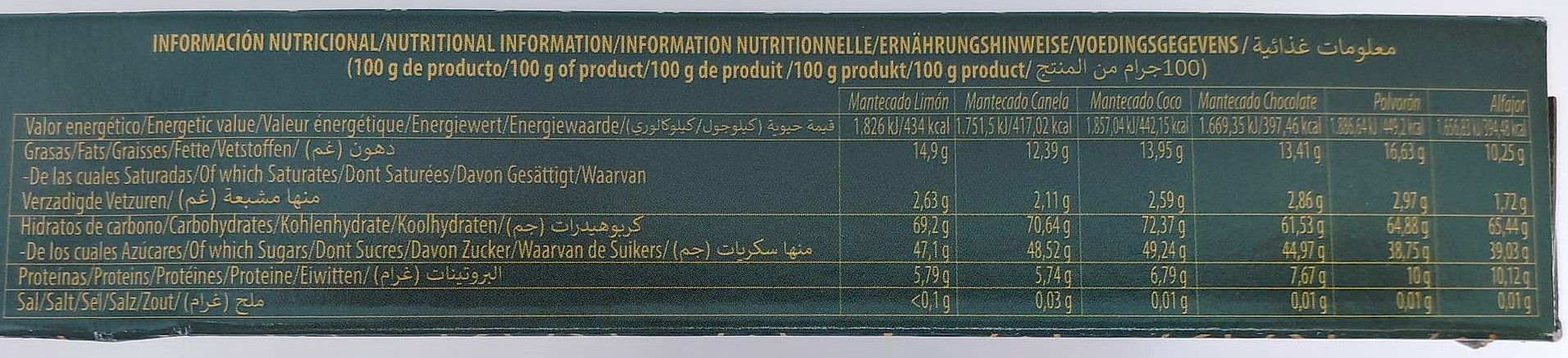 Polvorones y Mantecados HALAL 200g LA UNION
