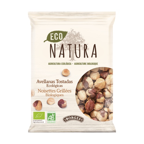 Avellanas Tostadas Ecologicas 100g BORGES NATURA