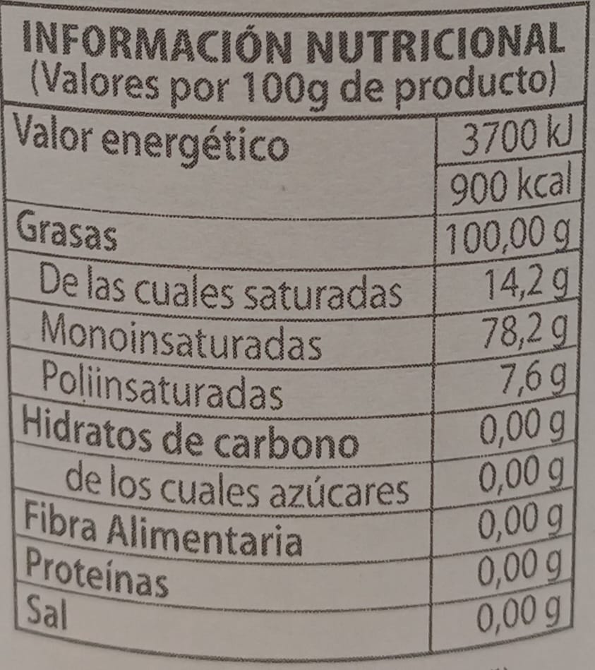 Aceite de Oliva Virgen Extra Premium 250ml MOLINO DE DUQUE