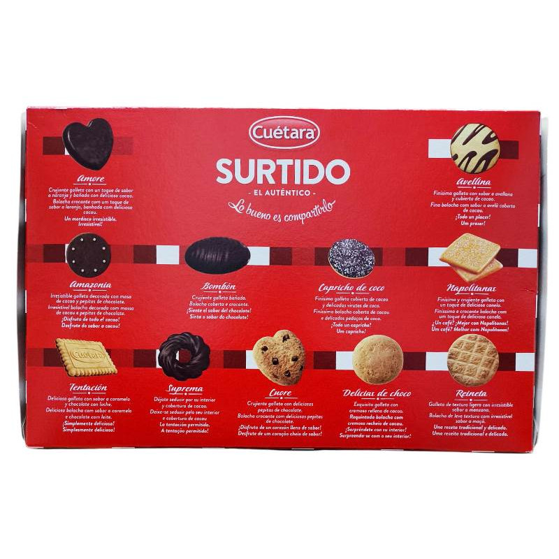 Surtido de Galletas 210g CUÉTARA