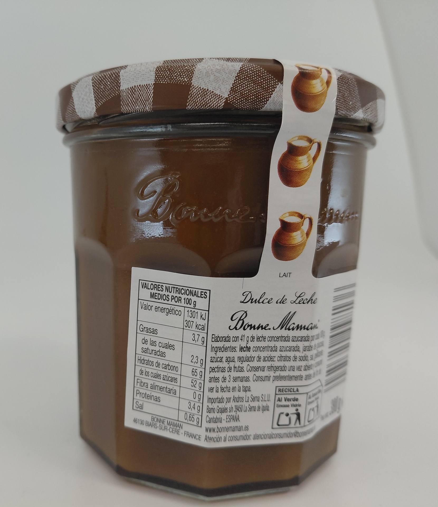 Tarro Dulce de Leche 380g Netro BONNE MAMAN