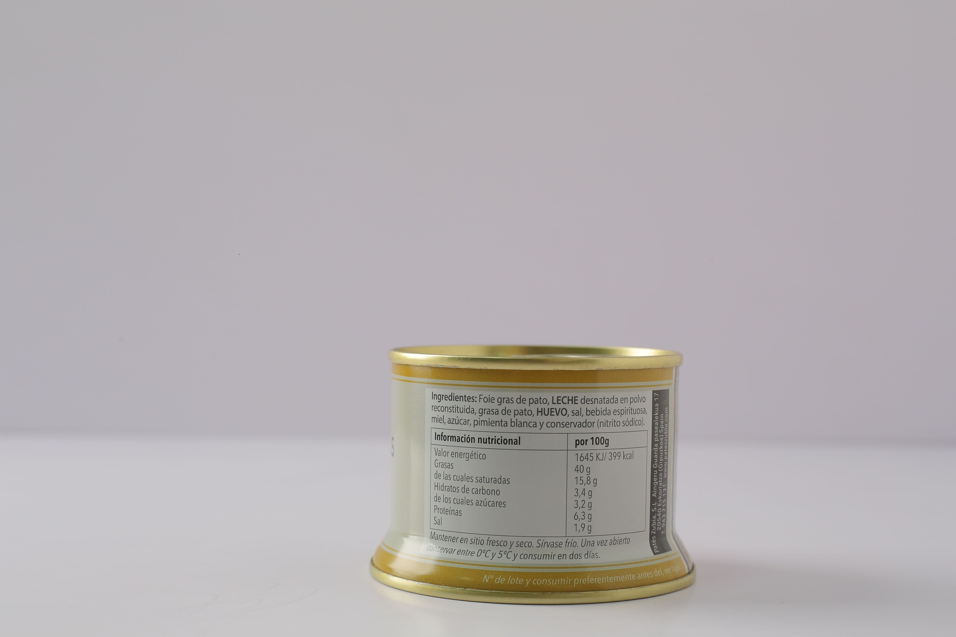 Lata Campana Bloc Foie Pato 130g LE PONT DU CANARD