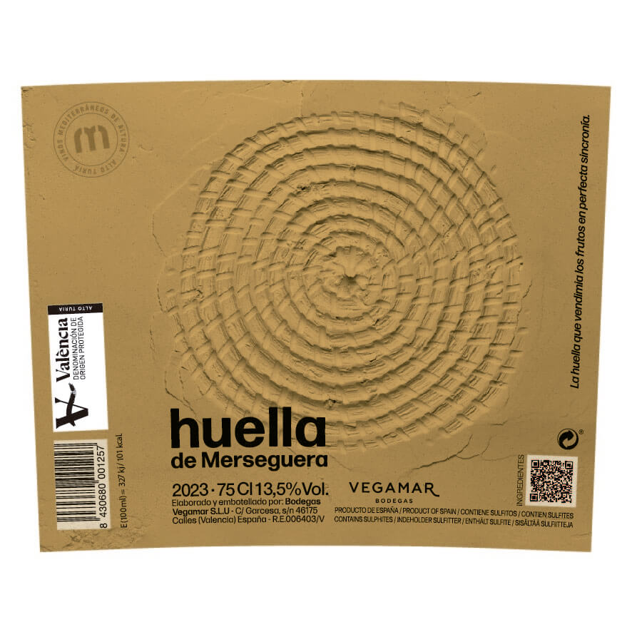 Vino blanco HUELLA MERSEGUERA VEGAMAR
