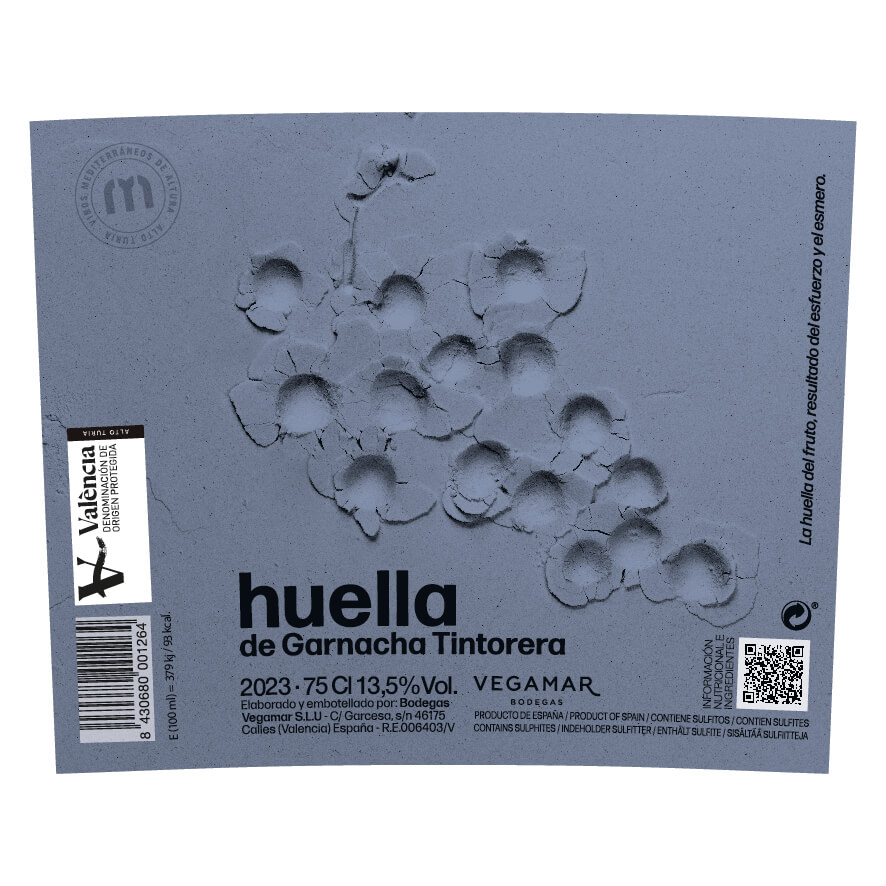 VINO TINTO HUELLA DE GARNACHA VEGAMAR