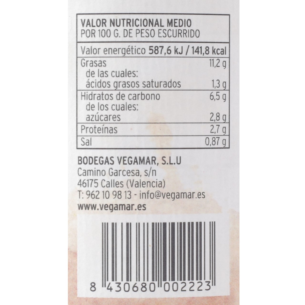 Frasco Corazones de Alcachofa en Aceite de Oliva 390 g Neto HERENCIA DE LA TIERRA Gourmet