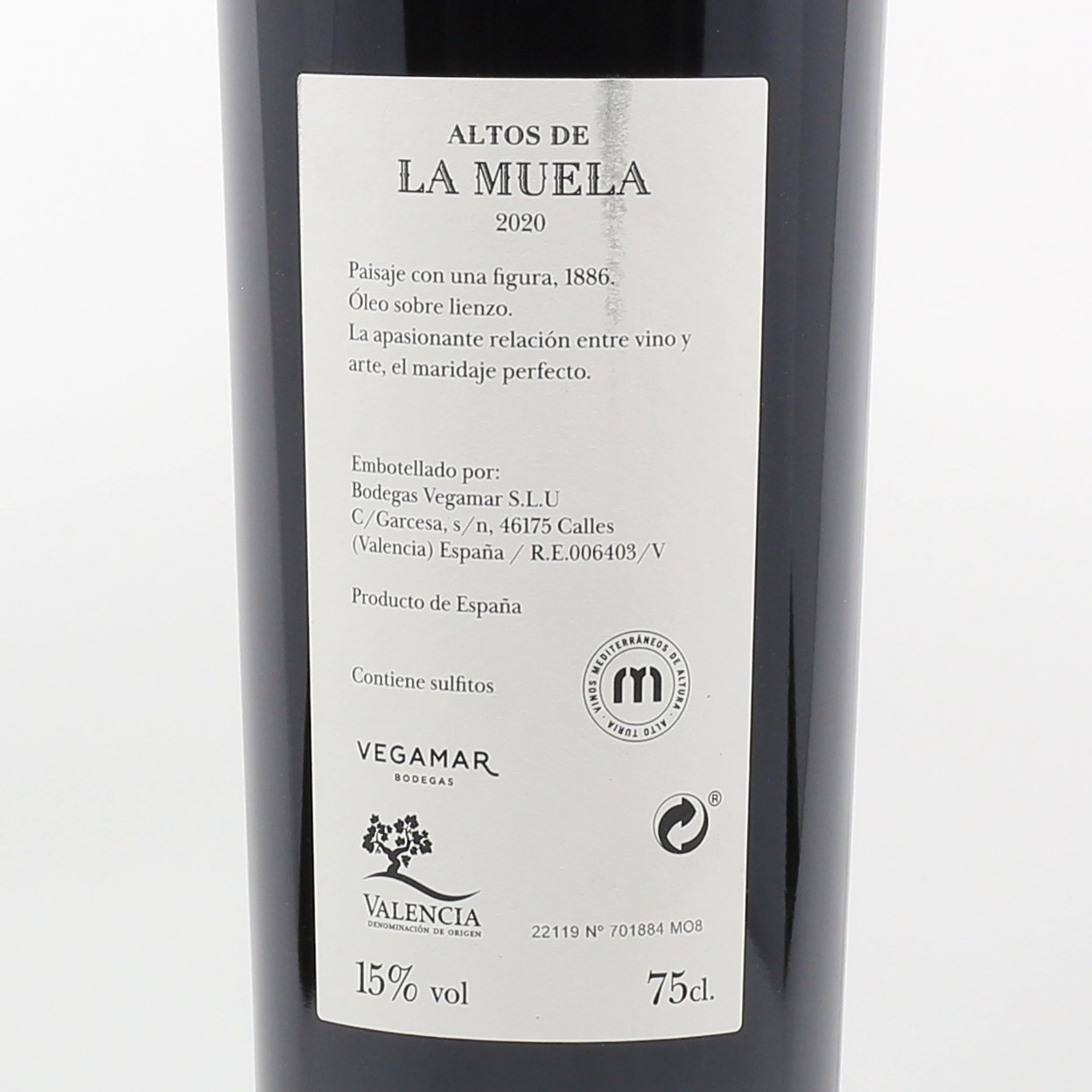 Vino Tinto ALTOS DE LA MUELA Edición Limitada Estuchado