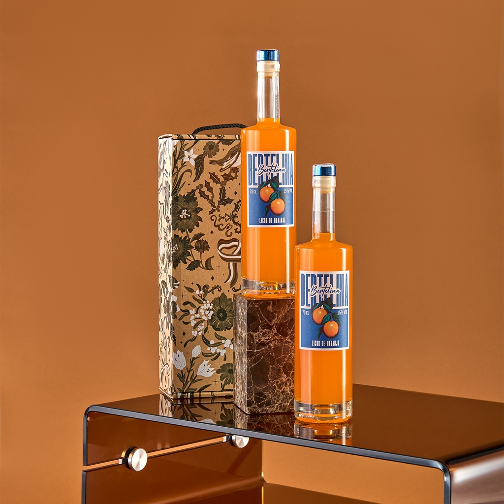 PACK 2 LICOR DE NARANJA BERTELINA