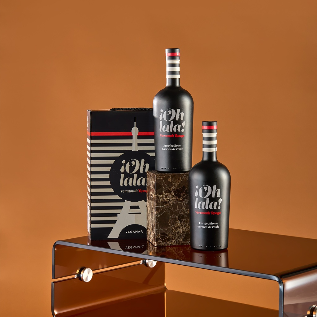 PACK 2 VERMOUTH ROUGE ¡OH LALA!