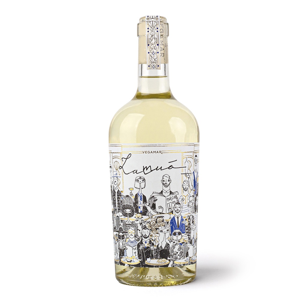 BOTELLA VINO BLANCO SAUVIGNON BLANC LAMUA DE VEGAMAR