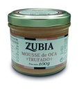 TARRO MOUSSE DE HIGADO DE OCA TRUFADO ZUBIA - 100g.
