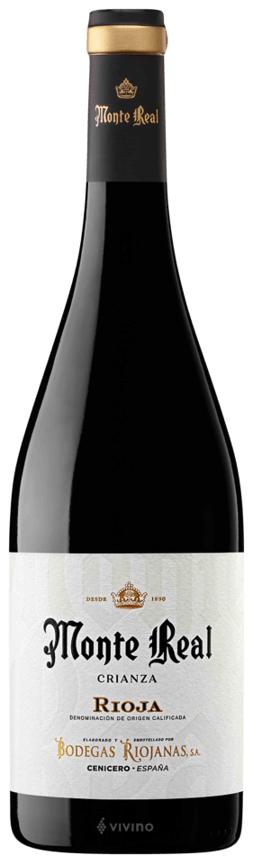 VINO TINTO MONTE REAL D.O. RIOJA ALTA 75cl. - CRIANZA