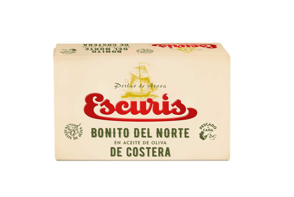 LATA BONITO DEL NORTE DE COSTERA EN ACEITE DE OLIVA OL-120 ESCURIS