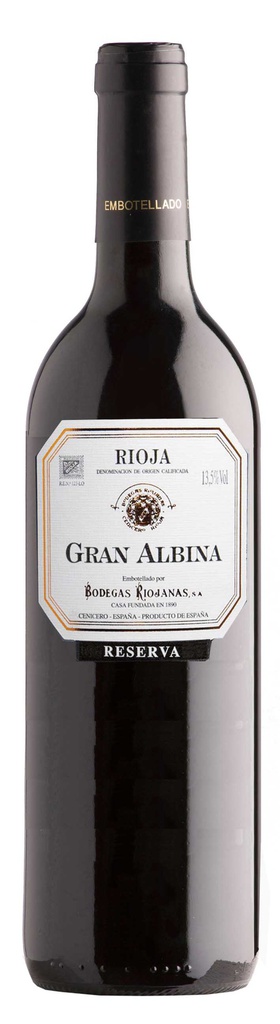 Vino Tinto D. O. Rioja GRAN ALBINA Reserva