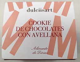 [7CODM] COOKIES DE CHOCOLATE CON AVELLANAS DULCIISART OLMECA 150G