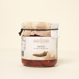 [8PPHT] FRASCO PIMIENTOS DEL PIQUILLO 290G NETO HERENCIA DE LA TIERRA PRODUCTO NACIONAL