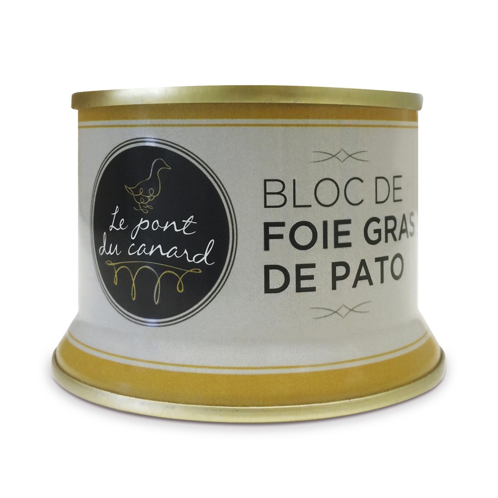 LATA CAMPANA BLOC FOIE PATO 130G LE PONT DU CANARD