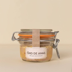 [8FPO1] TARRO FOIE GRAS ENTIER DE PATO 125G OND DE ANAS