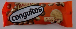 [7CONG5] BOLSA CONGUITOS DE CHOCOLATE CON GALLETA LACASA 50G