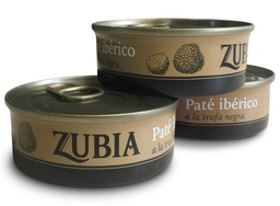 [8PTZ] LATA PATE IBERICO A LA TRUFA NEGRA ZUBIA 78G