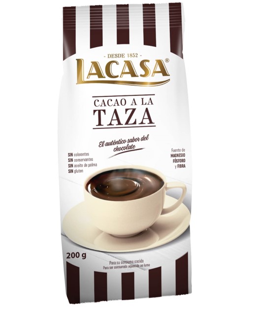 BOLSA CACA A LA TAZA EN POLVO LACASA 200G