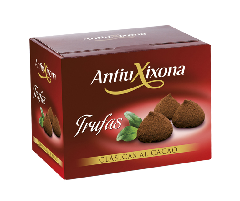 TRUFAS DE CHOCOLATE ANTIU XIXONA 100G