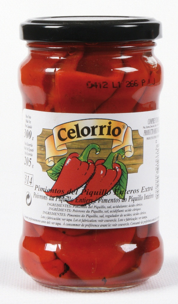 TARRO PIMIENTOS DEL PIQUILLO EXTRA CELORRIO 290G NETO