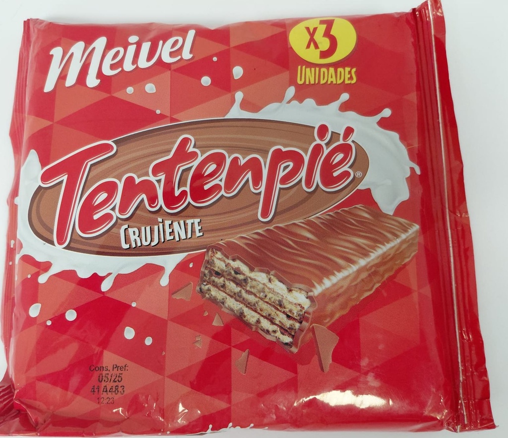 TENTENPIE DE CHOCOLATE CRUJIENTE MEIVEL 100G