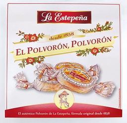 [7PPE1] ESTUCHE POLVORON DE ALMENDRA TRADICIONAL LA ESTEPEÑA 150G