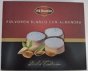 Polvoron Blanco con Almendra 150g EL SANTO de ESTEPA