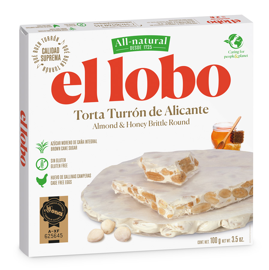 TORTA IMPERIAL CALIDAD SUPREMA 100G EL LOBO DE 1880