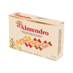 [6TSA15] SURTIDO MINI TURRONES CALIDAD SUPREMA EL ALMENDRO 144G