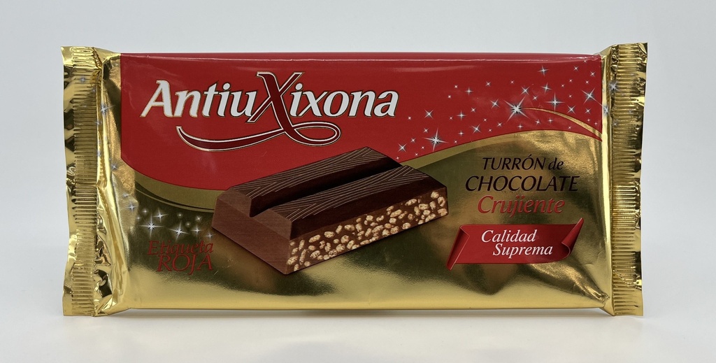 Turrón Chocolate Crujiente Calidad Suprema 200 g ANTIU XIXONA (copia)