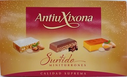 [6TPA15] SURTIDO MINI TURRONES CALIDAD SUPREMA ANTIU XIXONA 150G