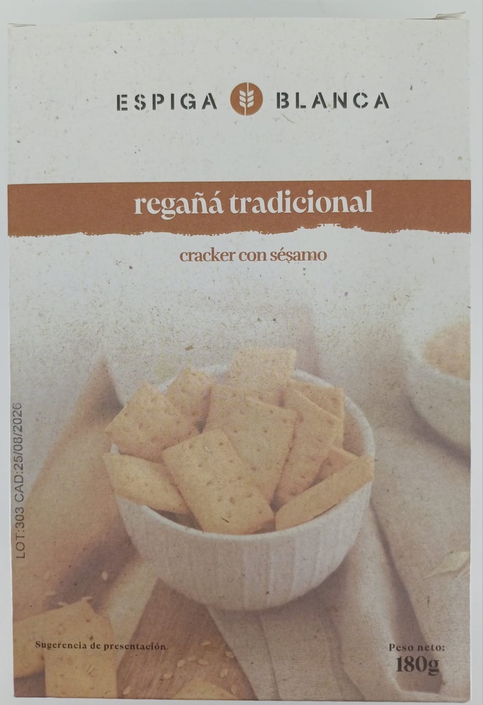 Estuche Regaña Metodo Tradicional 180g ESPIGA BLANCA