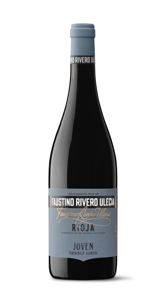VINO TINTO D.O. RIOJA FAUSTINO RIVERO ULECIA TEMPRANILLO - GARNACHA