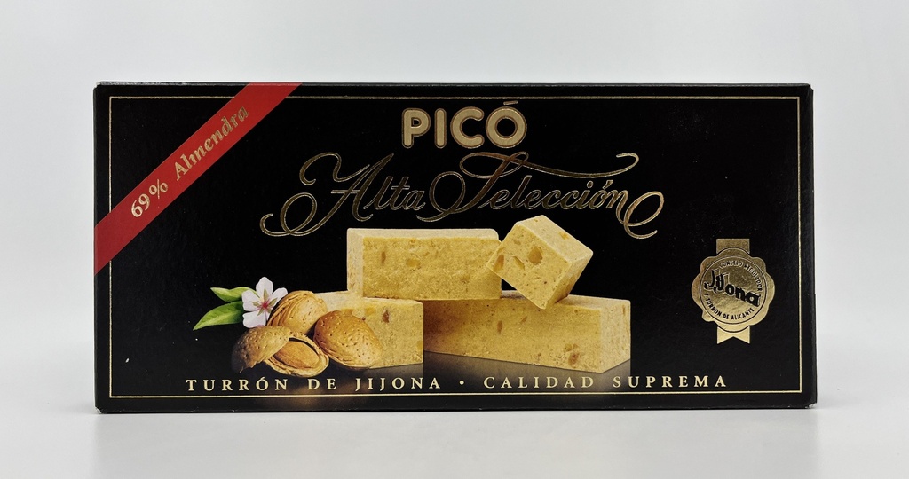 TURRON JIJONA ALTA SELECCION 69% ALMENDRA PICO D.O JIJONA 150G