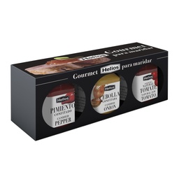 [8PFH3] ESTUCHE MARIDAJE GOURMET PARA FOIE Y QUESO 3X45G HELIOS
