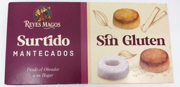 [7SMSG1] SURTIDO DE MANTECADOS REYES MAGOS SIN GLUTEN LA FAMA 170G