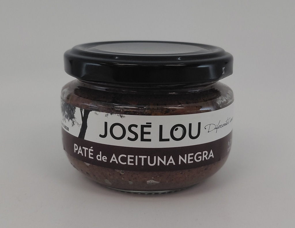 TARRO PATE ACEITUNA NEGRA 120G NETO JOSE LOU