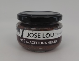 [8PANJ] TARRO PATE ACEITUNA NEGRA 120G NETO JOSE LOU