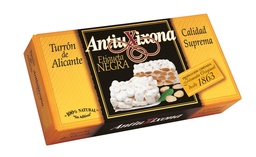 [6ANA2] TURRON ALICANTE ETIQUETA NEGRA (64%ALMENDRA)ANTIU XIXONA 200G