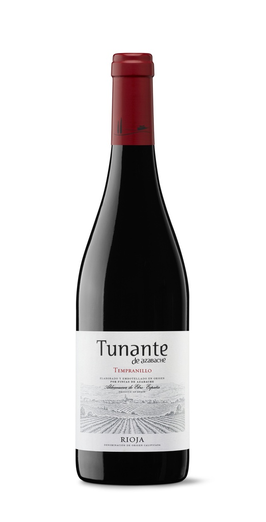 VINO TINTO D.O. RIOJA TUNANTE DE AZABACHE TEMPRANILLO