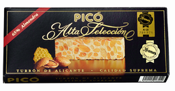 [6APD2] TURRON ALICANTE ALTA SELECCION 65%ALMENDRA PICO 200G