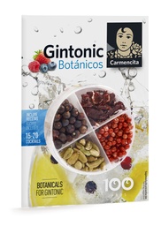 [0CGTC] ESTUCHE BOTANICOS GINTONIC 4 VARIEDADES CARMENCITA