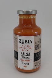 [8SVZ2B] SALSA VIZCAINA ARTESANA RECETA ORIGINAL 270G ZUBIA