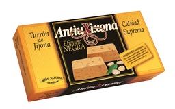 [6JNA25] TURRON JIJONA ETIQUETA NEGRA (70% ALMENDRA) 250G ANTIU XIXONA